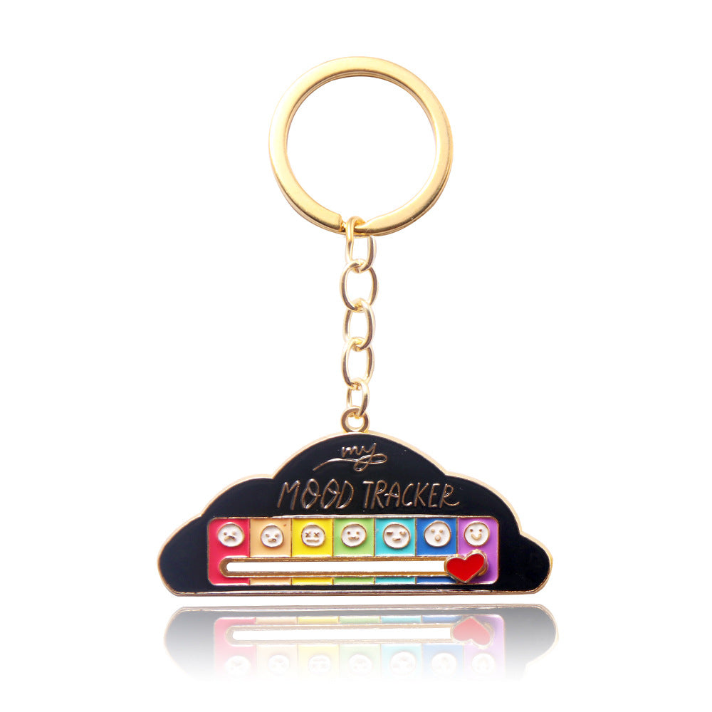Wholesale Mood Expression Battery Power Keychain